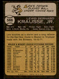 1973 Topps Baseball #566 Lew Krausse Red Sox NR-MT 543186