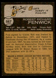 1973 Topps Baseball #567 Bob Fenwick Cardinals NR-MT 543187