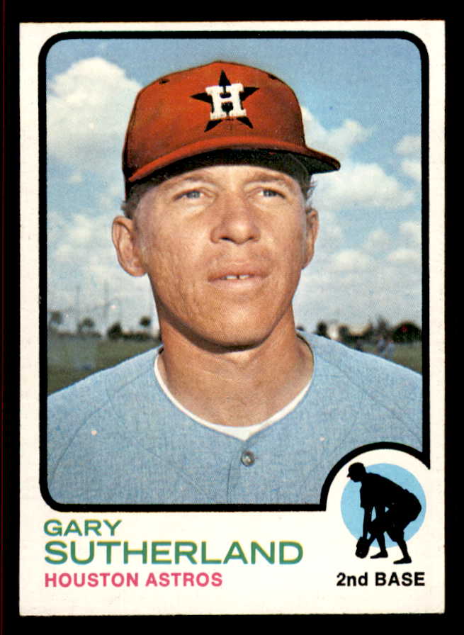 1973 Topps Baseball #572 Gary Sutherland Astros NR-MT 543189