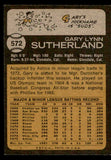 1973 Topps Baseball #572 Gary Sutherland Astros NR-MT 543189