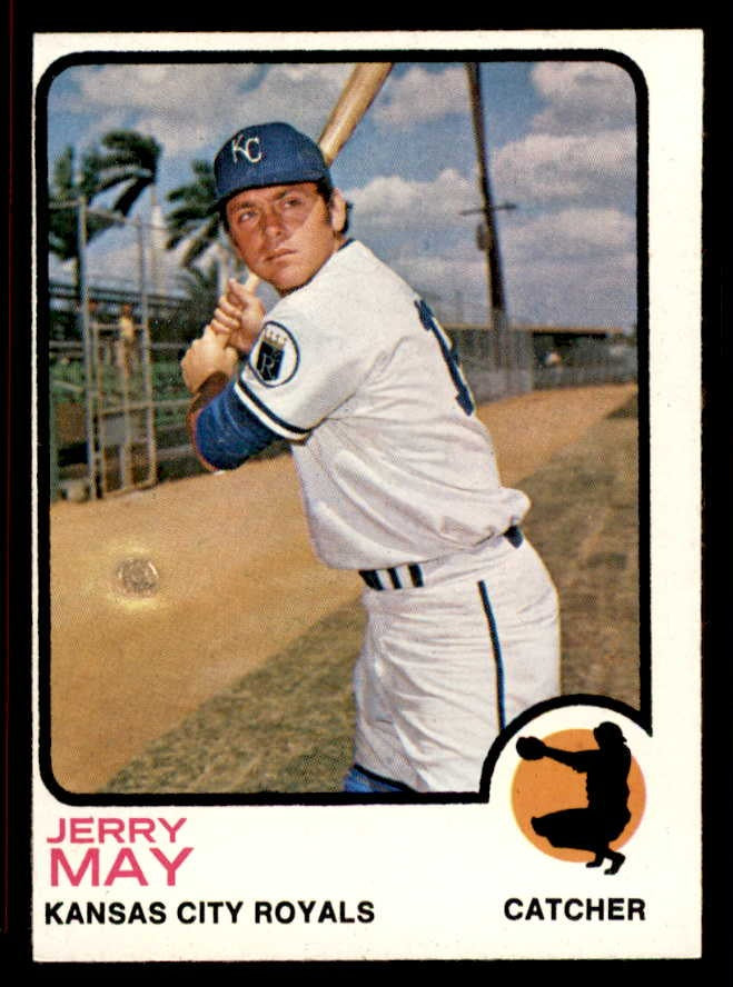 1973 Topps Baseball #558 Jerry May Royals VG-EX/EX 543191