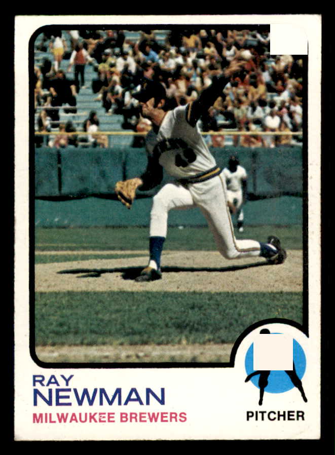 1973 Topps Baseball #568 Ray Newman Brewers VG-EX/EX 543194