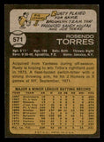 1973 Topps Baseball #571 Rusty Torres Indians VG-EX/EX 543195