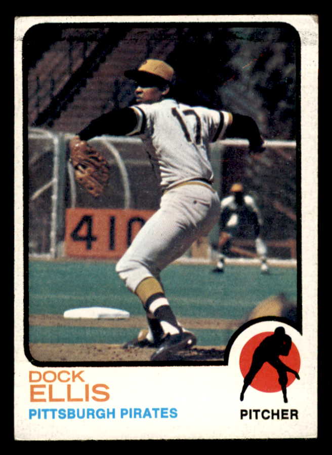 1973 Topps Baseball #575 Dock Ellis Pirates VG-EX/EX 543196