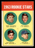 1963 Topps Baseball #496 Steve Dalkowski Orioles VG 543203