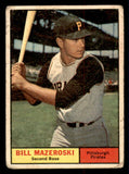 1961 Topps Baseball #430 Bill Mazeroski Pirates FR-GD 543206