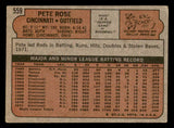 1972 Topps Baseball #559 Pete Rose Reds GD-VG 543208