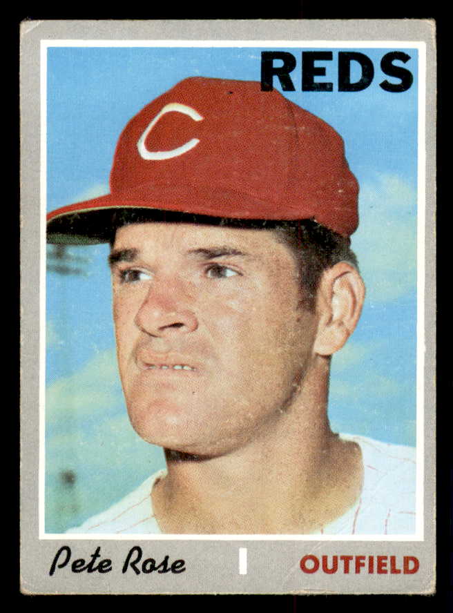 1970 Topps Baseball #580 Pete Rose Reds GD-VG 543209