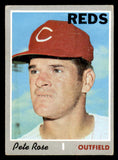 1970 Topps Baseball #580 Pete Rose Reds GD-VG 543209