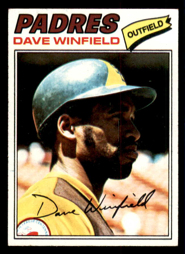 1977 Topps Baseball #390 Dave Winfield Padres EX-MT 543210