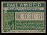 1977 Topps Baseball #390 Dave Winfield Padres EX-MT 543210