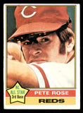 1976 Topps Baseball #240 Pete Rose Reds VG-EX 543211