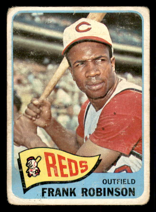 1965 Topps Baseball #120 Frank Robinson Reds Good 543214