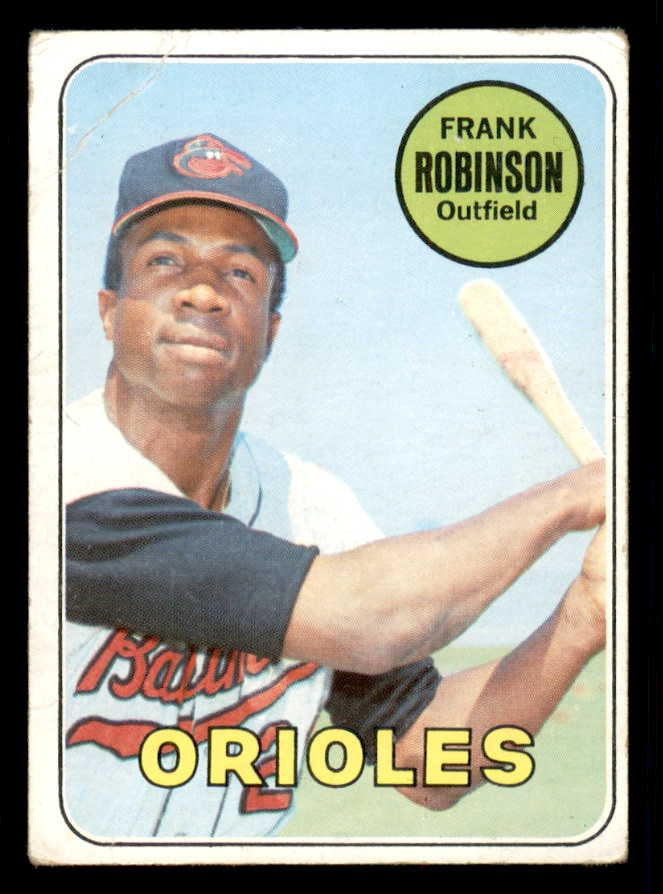 1969 Topps Baseball #250 Frank Robinson Orioles GD-VG 543215