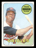 1969 Topps Baseball #250 Frank Robinson Orioles GD-VG 543215