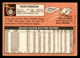 1969 Topps Baseball #250 Frank Robinson Orioles Fair 543216