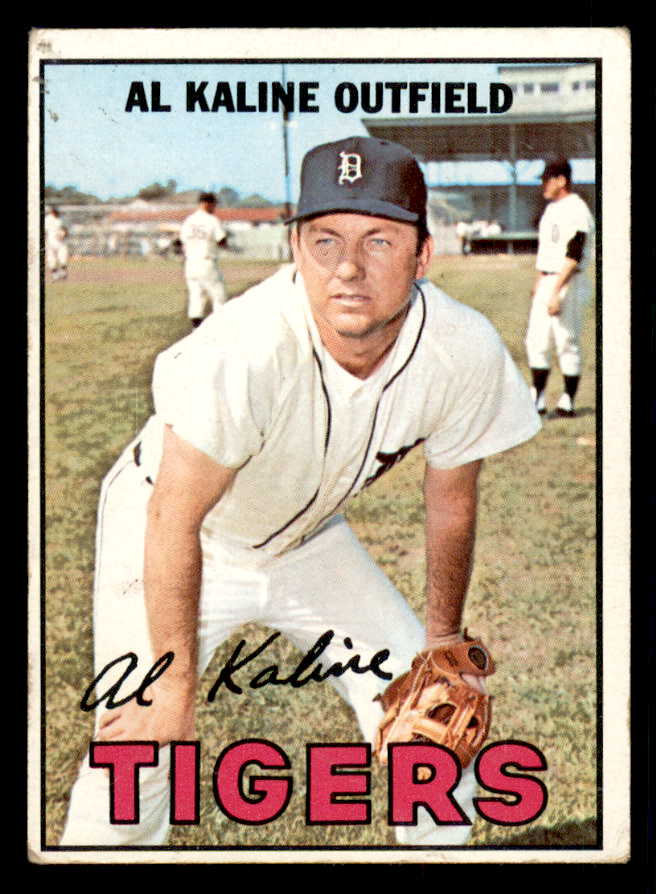 1967 Topps Baseball #030 Al Kaline Tigers VG 543217