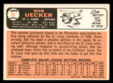 1966 Topps Baseball #091 Bob Uecker Cardinals VG No Trade 543218