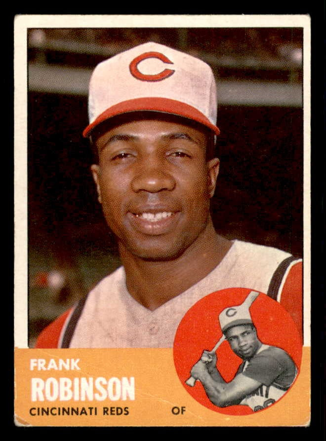 1963 Topps Baseball #400 Frank Robinson Reds VG 543219