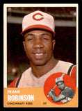 1963 Topps Baseball #400 Frank Robinson Reds VG 543219