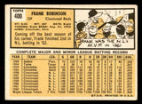 1963 Topps Baseball #400 Frank Robinson Reds VG 543219