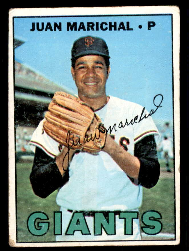 1967 Topps Baseball #500 Juan Marichal Giants VG 543222