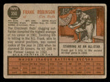 1962 Topps Baseball #350 Frank Robinson Reds Good 543223