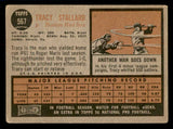 1962 Topps Baseball #567 Tracy Stallard Red Sox VG 543225