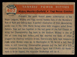 1957 Topps Baseball #407 Mickey Mantle Yogi Berra VG-EX 543233