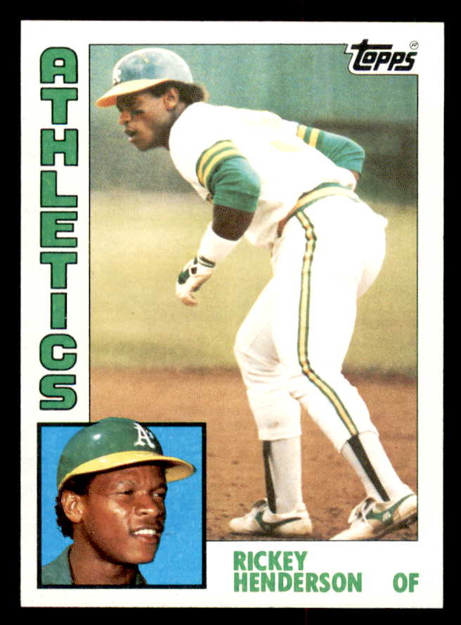 1984 Topps #230 Rickey Henderson A's NR-MT 543234