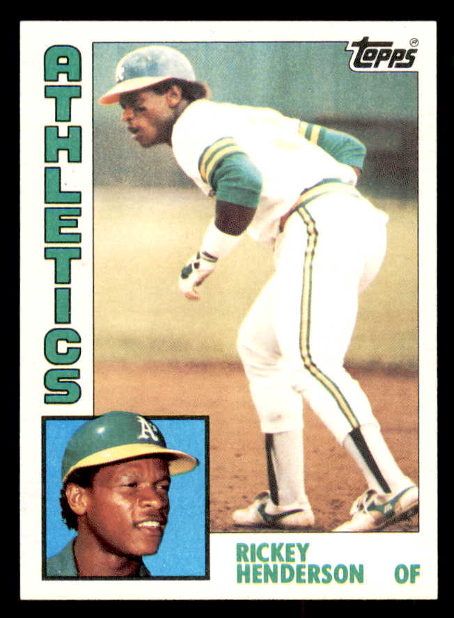 1984 Topps #230 Rickey Henderson A's NR-MT 543235