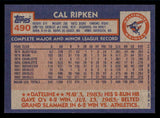 1984 Topps #490 Cal Ripken Orioles NR-MT 543237