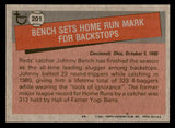 1981 Topps #201 Johnny Bench RB Reds EX-MT 543239
