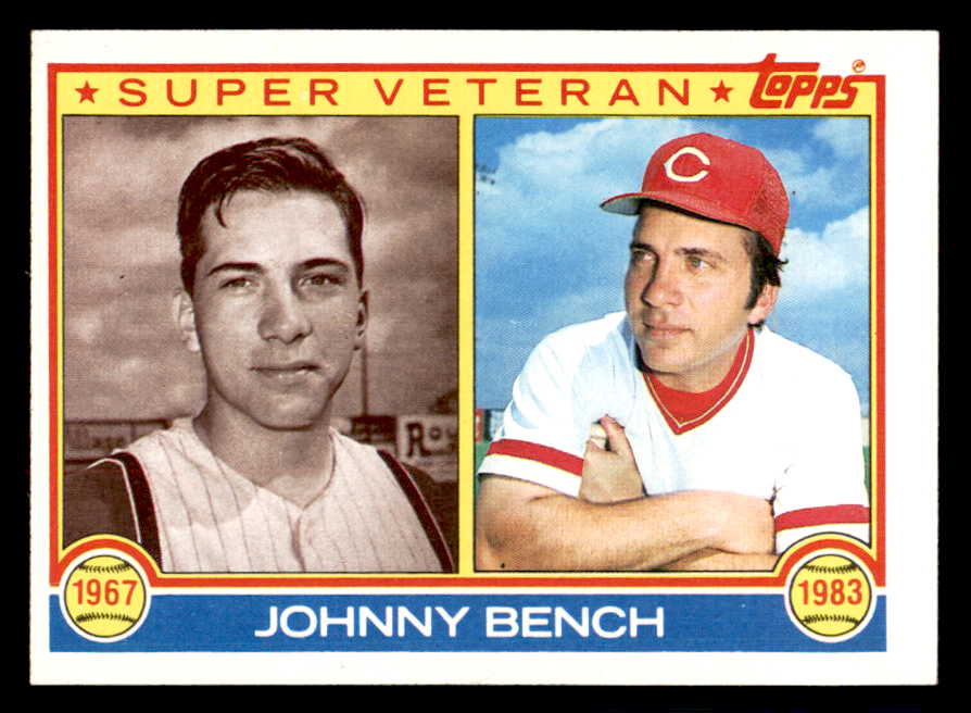 1983 Topps #061 Johnny Bench SV Reds EX-MT 543240