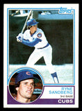 1983 Topps #083 Ryne Sandberg Cubs VG-EX 543241