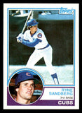 1983 Topps #083 Ryne Sandberg Cubs NR-MT 543243