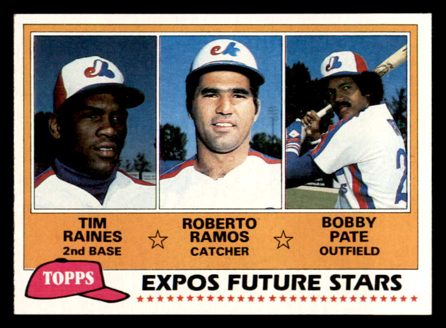 1981 Topps #479 Tim Raines Expos NR-MT 543245