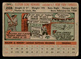 1956 Topps Baseball #208 Elston Howard Yankees Fair 543247