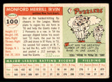 1955 Topps Baseball #100 Monte Irvin Giants VG 543248