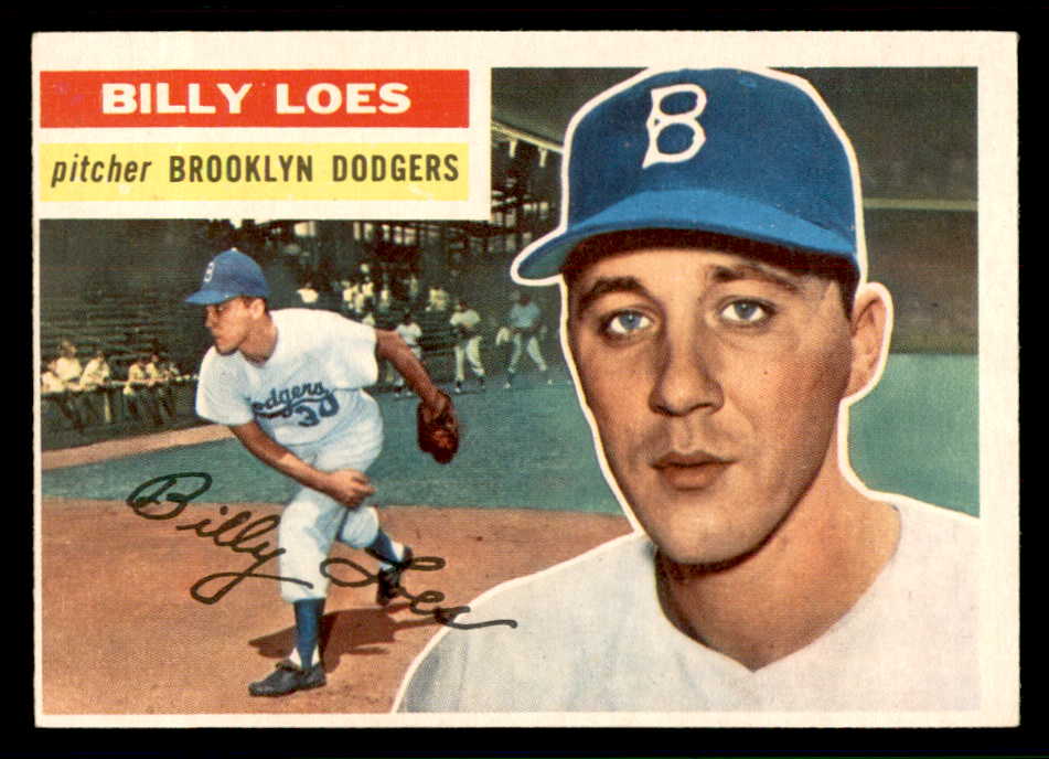 1956 Topps Baseball #270 Billy Loes Dodgers EX-MT 543249