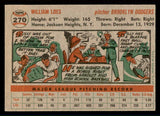 1956 Topps Baseball #270 Billy Loes Dodgers EX-MT 543249
