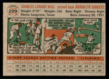 1956 Topps Baseball #299 Charlie Neal Dodgers EX-MT 543252