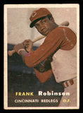 1957 Topps Baseball #035 Frank Robinson Reds VG-EX 543254