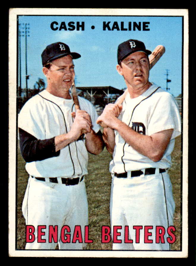 1967 Topps Baseball #216 Al Kaline Norm Cash VG-EX 543268