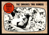 1968 Topps Baseball #152 World Series Game 2 Yastrzemski EX 543270