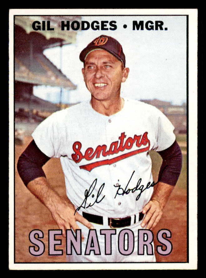 1967 Topps Baseball #228 Gil Hodges Senators EX-MT 543271