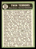 1967 Topps Baseball #334 Harmon Killebrew Bob Allison EX-MT 543280