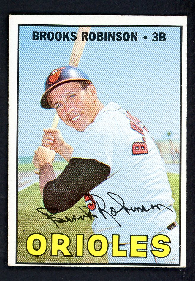 1967 Topps Baseball #600 Brooks Robinson Orioles EX+/EX-MT 543298