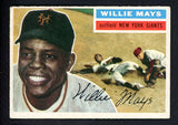 1956 Topps Baseball #130 Willie Mays Giants VG-EX 543301