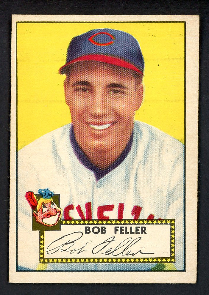 1952 Topps Baseball #088 Bob Feller Indians EX-MT 543303
